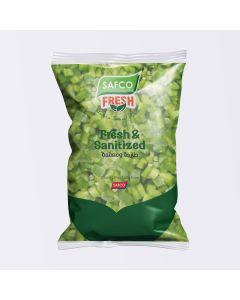 SAFCO FRESH GREEN CAPSICUM JULIENNE 500GM